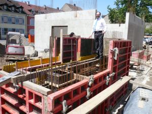 Die Mikwé von ferner gesehen