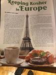 Halacha – Keeping kosher in Europe (Jewish Press) –&nbsp;pg1